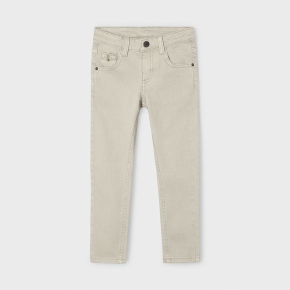 Zara Other - Zara Beige Slim Stretch Denim Jeans 4-5